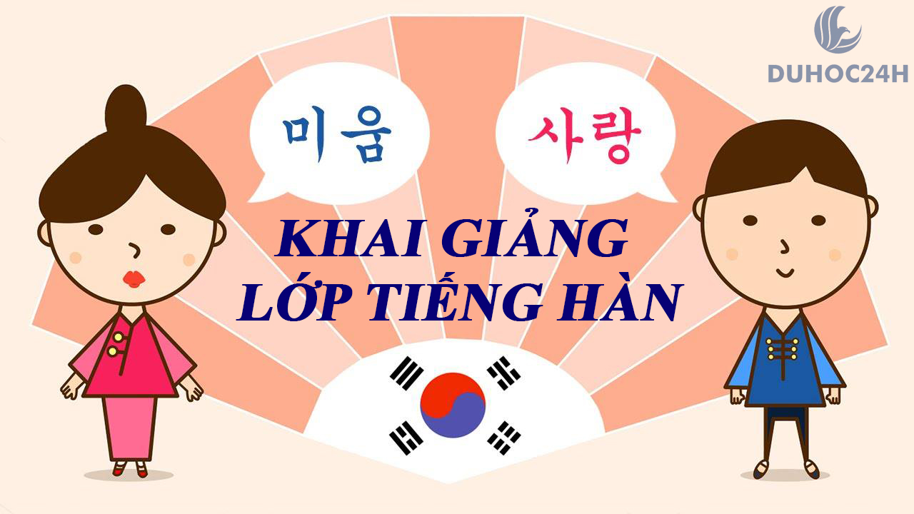 Lịch khai giảng lớp học tiếng Hàn Quốc